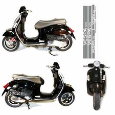SIP 934448B Decorative Adhesive Graphic Black Glossy For Vespa GTS 1050X250MM