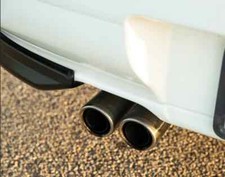 Subaru Impreza WRX chrome tailpipe tips back box Bugeye Blobeye Hawkeye OEM