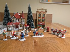 Department 56 Christmas Village Snow Village With Accessories