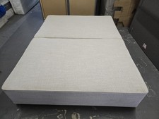 Vi spring Prestige Kingsize Pocket Spring Divan Bed Base 150 x 200cm Boucle Sand