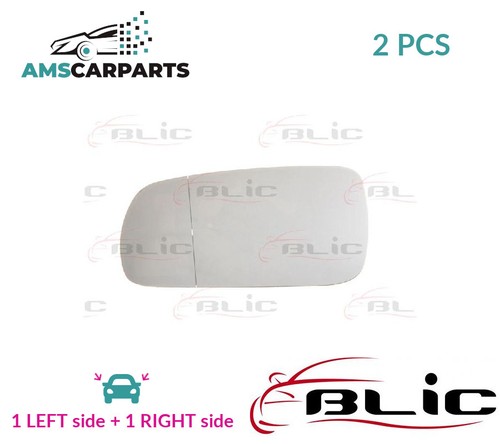 Rear view mirror glass pair - rear,