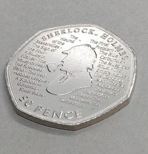 2019 - Sherlock Holmes - 50p