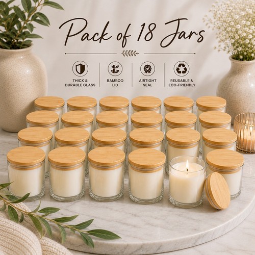 7oz frosted glass candle jars - 7oz,
