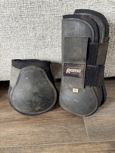 Roma open front boots - roma, and