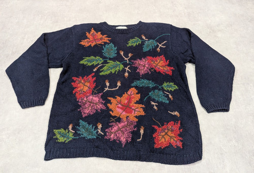 Vtg chrysantheme jumper womens - vtg,