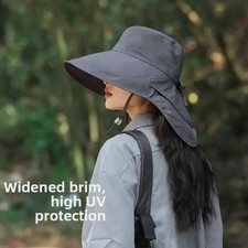 Solid Color Wide Brim Sun Hat