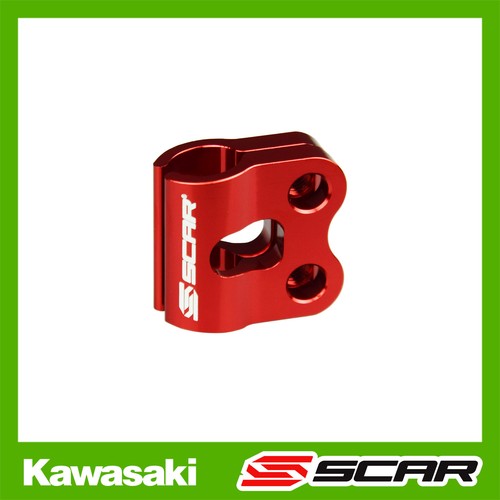 Front brake hose clamp - front, holder