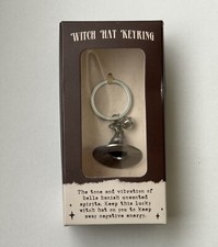 BNIB Witch Hat & Bell Keyring
