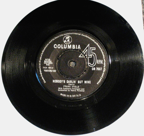 Frank ifield nobody s - frank,