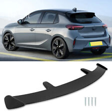 For Vauxhall Corsa D E VXR 131cm Carbon Fiber Black Rear Roof Spoiler Tail Wing
