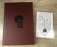 nick blinko HAUNTED HEAD book 1/60 w/original drawing RUDIMENTARY PENI
