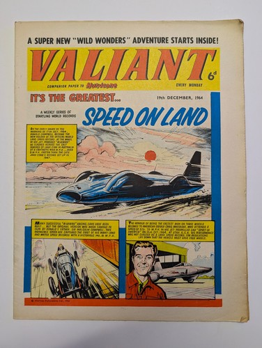 Valiant comic 19th december - valiant,