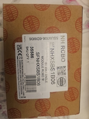 Wylex nhxsbs1b06 amp type b - nhxsbs1b06,