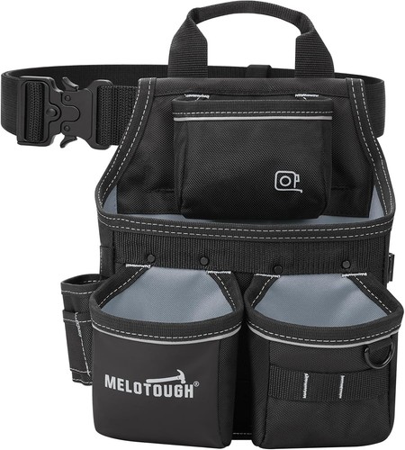 Electrician tool pouch with - electrician,