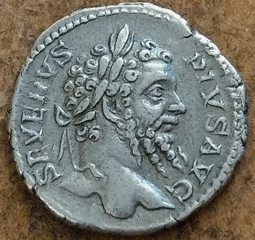 Roman coin silver - denarius, of