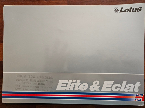 Lotus elite eclat - lotus, 2.2