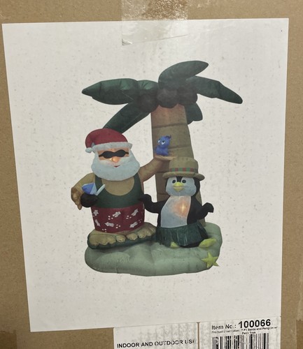 Foot christmas inflatable - foot,