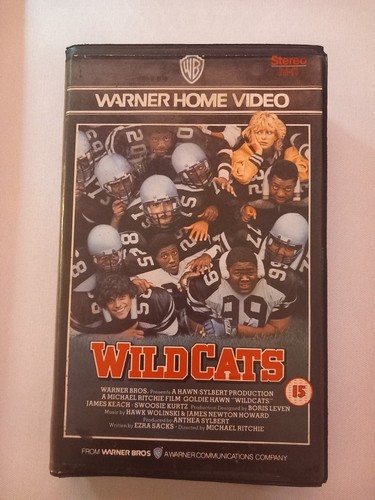 Wildcats vhs rental big - vhs, ex-rental