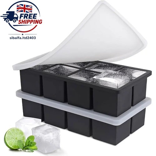 Large silicone ice cube - ice,