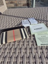 BURBERRY Check logo Card