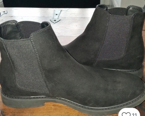 Suede chelsea boots - uk, size