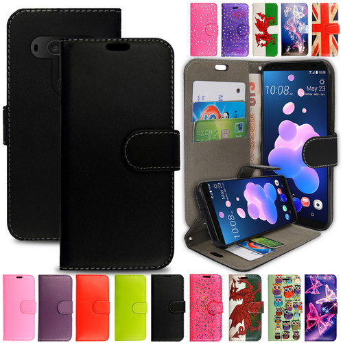 Leather flip wallet phone case - leather,