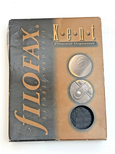 Vintage filofax organiser - vintage,