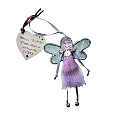 ‘Fairy Follow Your Dreams' Fair Trade Keepsake Gift Birthday Girls Bedroom Décor