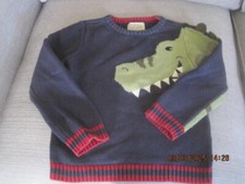 boys jumper 4/5 yrs. ministry of rascals navy and green used but good condition