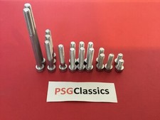 Kawasaki KC100 17pcs Stainless Steel Engine Covers Allen Screws Bolts KC 100 