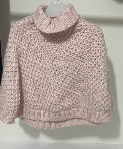 Girls pink cape - pink, poncho