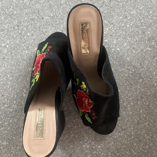 Atmosphere embroidery peep - peep, toe