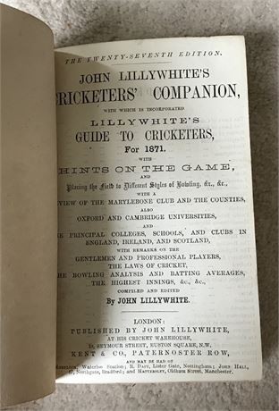 Lillywhite companion for - lillywhite,