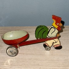 Vintage Wyandotte Folk Art Tin