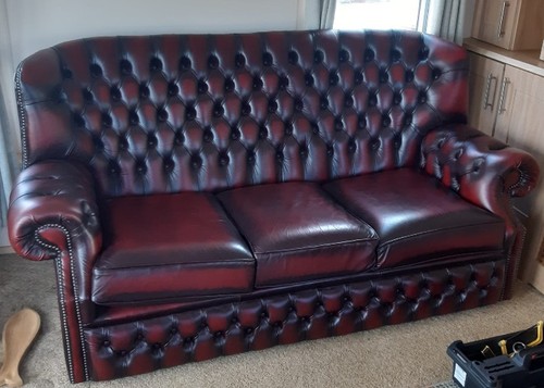 Chesterfield seater sofa - 3,