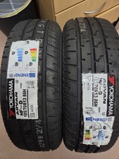 2 x 185/70/13 Yokohama A008s