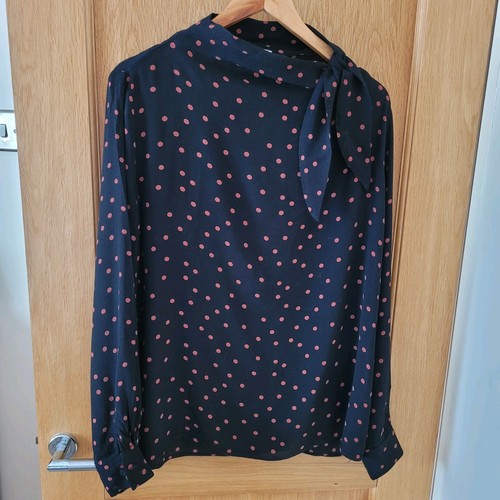 Topshop vintage black - vintage, polka