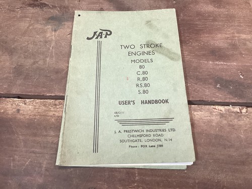 Jap two stroke engines models - jap, two-stroke
