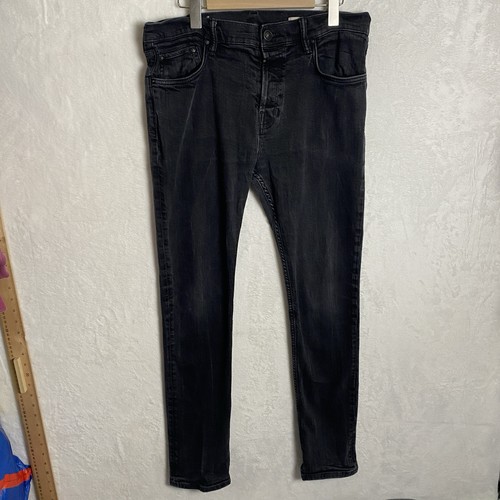 Allsaints black faded skinny - allsaints,