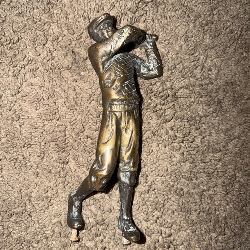 Bronze golfer figure golf - golfer, 8"