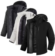 Mens Winter Warm Fleece Lined