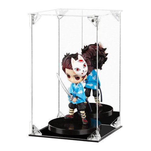 Clear action figure display - clear,