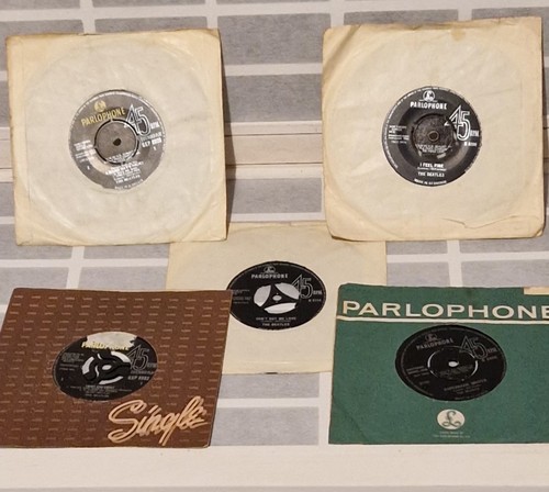 The beatles singles vinyl - the, 7"