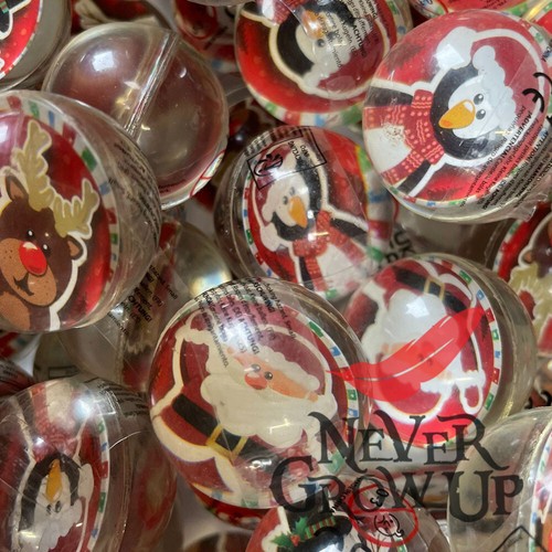 Christmas bouncy balls - bouncy,