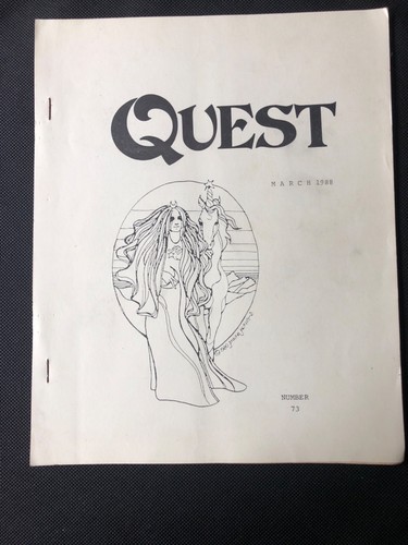 Quest magazine vintage - quest,