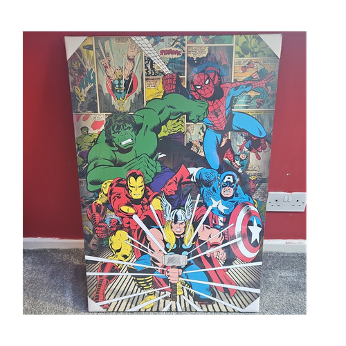 Marvel avengers comic - marvel, poster