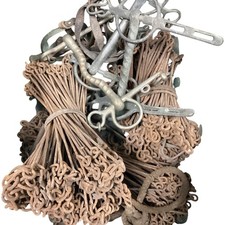 Vintage Shire Horse Equipment Chain Harrows Bits And Spurs Bundle 3