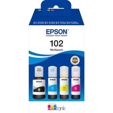 epson ecotank 102 genuine multipack ink bottles