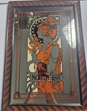 Vintage Alphonse Mucha Mirror
