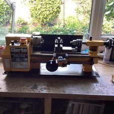 Clarke lathe CL300M variable speed metal lathe  with extras